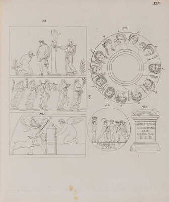 Мифологическая галерея, или собрание памятников для изучения мифологии, истории искусства... в 2 ч. Ч. 1-2. СПб., 1836.